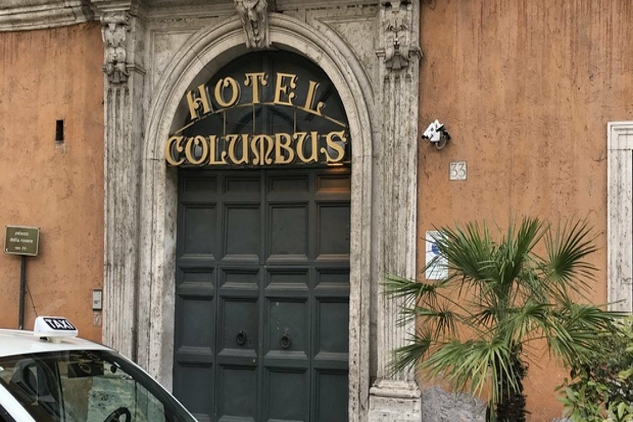 Hotel Columbus ローマ エクステリア 写真